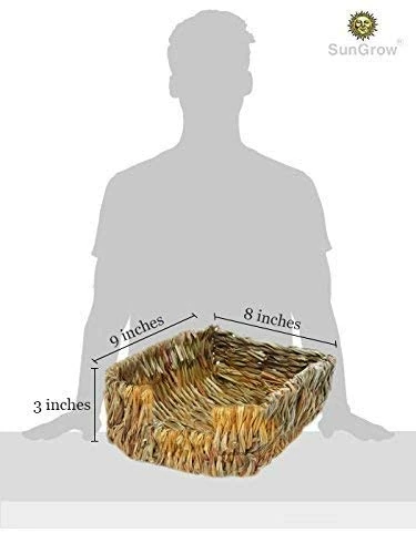 Promo ๐ฅ Mia's Pet Supply Rabbit Houses & Accessories SunGrow Portable Grass Bed ๐ฏ 6 Mia's Pet Supply Rabbit Houses & Accessories SunGrow Portable Grass Bed