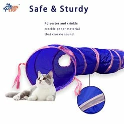 Mia's Pet Supply Cat Toys Cat Tunnel Toy And Cubes Combo, Cat Tunnels For Indoor Cats