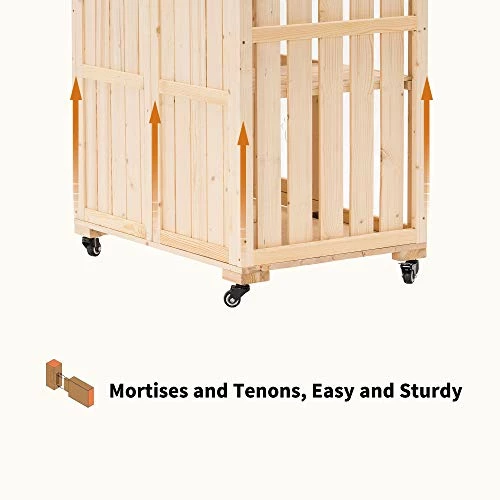 Best Pirce ๐ฏ Mia's Pet Supply MCombo Wooden Cat House With Scratching Board, Luxury Cat Villa Rabbit Houses & Accessories ๐ 4 Mia's Pet Supply MCombo Wooden Cat House With Scratching Board, Luxury Cat Villa Rabbit Houses & Accessories