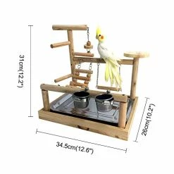 Top 10 😍 Mia's Pet Supply Aviary & Perches Parrots Playstand Bird Playground Wood Perch Gym 🎉 11 Mia's Pet Supply Aviary & Perches Parrots Playstand Bird Playground Wood Perch Gym