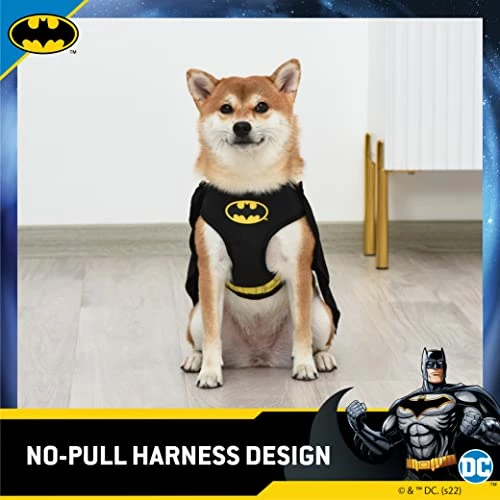 Promo 🛒 Mia's Pet Supply DC Comics For Pets Batman 🦮 Dog Harness 😍 2 Mia's Pet Supply DC Comics For Pets Batman Dog Harness