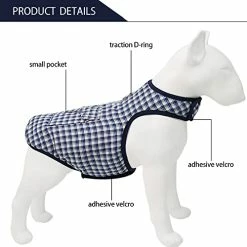 Mia's Pet Supply Doggiekit Dog Cold Weather Costs, Reversible Waterproof Warm Dogs Jacket