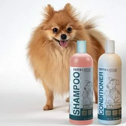 Mia's Pet Supply Hygiene Paws & Pals Natural Oatmeal Dog Shampoo And Conditioner Combo