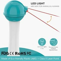 Mia's Pet Supply Newest Cat Laser Toy, Upgraded Interactive Tumbler Laser Toys