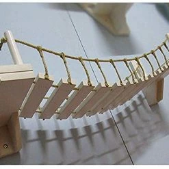 Mia's Pet Supply MOCOHANA Wooden Wall-Mounted Cat Bridge With 2 Fixed Brackets Cat Perch Mod