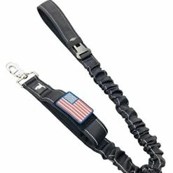 Promo 😀 Mia's Pet Supply TACTICAL BUNGEE K9 🦮 DOG LEASH - 1.5" INCH WIDE 🦮 DOG LEASHES Leashes And Harness 🔥 52 Mia's Pet Supply TACTICAL BUNGEE K9 DOG LEASH - 1.5