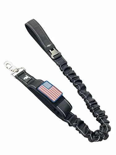 Promo 😀 Mia's Pet Supply TACTICAL BUNGEE K9 🦮 DOG LEASH - 1.5" INCH WIDE 🦮 DOG LEASHES Leashes And Harness 🔥 8 Mia's Pet Supply TACTICAL BUNGEE K9 DOG LEASH - 1.5" INCH WIDE DOG LEASHES Leashes And Harness