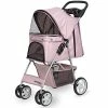 Mia's Pet Supply Travel Paws & Pals 4 Wheeler Elite Jogger Pet Stroller