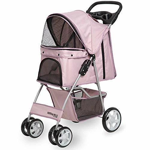 Outlet ✨ Mia's Pet Supply Travel Paws & Pals 4 Wheeler Elite Jogger Pet Stroller 🧨 1 Mia's Pet Supply Travel Paws & Pals 4 Wheeler Elite Jogger Pet Stroller