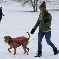 Best Sale 😉 Mia's Pet Supply Apparel KAMA BRIDAL Plaid 🐶 Dog Fleece Vest, Reversible Warm 🐶 Dog Clothes, 🥰 25 Mia's Pet Supply Apparel KAMA BRIDAL Plaid Dog Fleece Vest, Reversible Warm Dog Clothes,