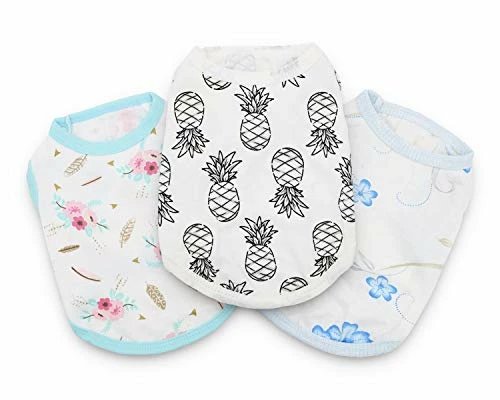 Best reviews of ๐ Mia's Pet Supply Apparel Cute T ๐ Shirt For Small ๐ฆฎ Dogs, Small, Pack Of 3 ๐ 1 Mia's Pet Supply Apparel Cute T Shirt For Small Dogs, Small, Pack Of 3