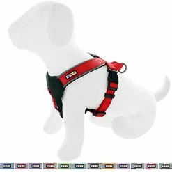 Mia's Pet Supply Pawtitas Padded Harness Puppy Harness Dog Harness Reflective Leashes And Harness
