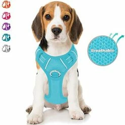 Mia's Pet Supply No Pull Dog Harness Front Clip Heavy Duty Reflective Easy Control Handle For Large Dog Leashes And Harness
