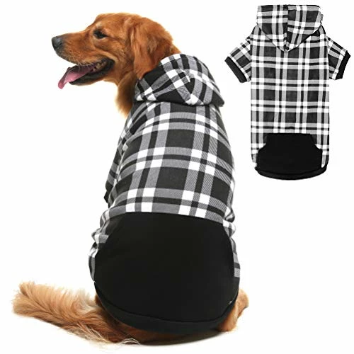 Wholesale 🛒 Mia's Pet Supply BINGPET Plaid 🦮 Dog Hoodie 🦮 Dog Fleece Sweater ⌛ 9 Mia's Pet Supply BINGPET Plaid Dog Hoodie Dog Fleece Sweater
