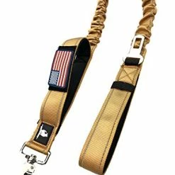 Promo 😀 Mia's Pet Supply TACTICAL BUNGEE K9 🦮 DOG LEASH - 1.5" INCH WIDE 🦮 DOG LEASHES Leashes And Harness 🔥 85 Mia's Pet Supply TACTICAL BUNGEE K9 DOG LEASH - 1.5