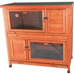 Budget ⭐ Mia's Pet Supply 1-Story Rabbit Hutch, 1-Story Rabbit Hutch, Large: Garden & Outdoor Rabbit Houses & Accessories ⌛ 11 Mia's Pet Supply 1-Story Rabbit Hutch, 1-Story Rabbit Hutch, Large: Garden & Outdoor Rabbit Houses & Accessories