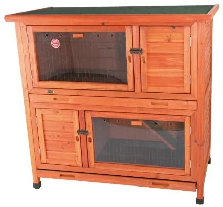 Budget ⭐ Mia's Pet Supply 1-Story Rabbit Hutch, 1-Story Rabbit Hutch, Large: Garden & Outdoor Rabbit Houses & Accessories ⌛ 6 Mia's Pet Supply 1-Story Rabbit Hutch, 1-Story Rabbit Hutch, Large: Garden & Outdoor Rabbit Houses & Accessories