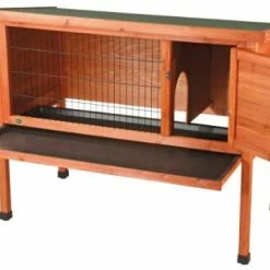 Budget ⭐ Mia's Pet Supply 1-Story Rabbit Hutch, 1-Story Rabbit Hutch, Large: Garden & Outdoor Rabbit Houses & Accessories ⌛ 8 Mia's Pet Supply 1-Story Rabbit Hutch, 1-Story Rabbit Hutch, Large: Garden & Outdoor Rabbit Houses & Accessories