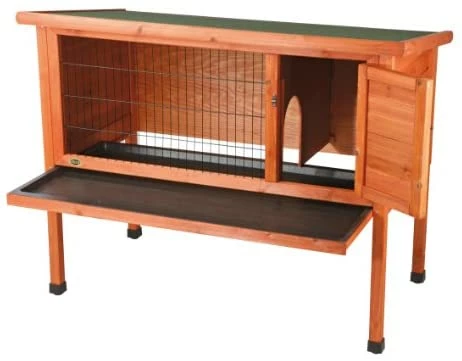 Budget ⭐ Mia's Pet Supply 1-Story Rabbit Hutch, 1-Story Rabbit Hutch, Large: Garden & Outdoor Rabbit Houses & Accessories ⌛ 3 Mia's Pet Supply 1-Story Rabbit Hutch, 1-Story Rabbit Hutch, Large: Garden & Outdoor Rabbit Houses & Accessories