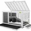 Mia's Pet Supply COZIWOW Indoor Outdoor Rabbit Hutch