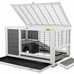 Mia's Pet Supply COZIWOW Indoor Outdoor Rabbit Hutch
