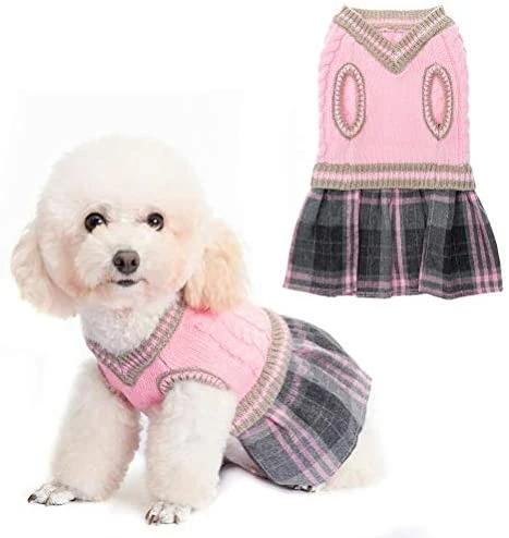 Flash Sale ๐ Mia's Pet Supply BINGPET Cute ๐ฆฎ Dog Sweater ๐ Dress ๐คฉ 1 Mia's Pet Supply BINGPET Cute Dog Sweater Dress