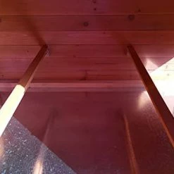 Mia's Pet Supply Chicken Coop Cages Fiveberry Magbean Solid Wood Chicken Coop, Hen House