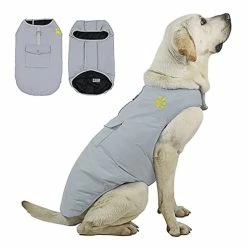 Mia's Pet Supply Doggiekit Dog Cold Weather Costs, Reversible Waterproof Warm Dogs Jacket