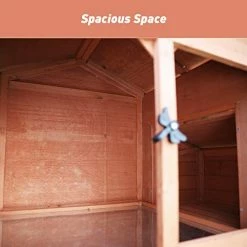 Mia's Pet Supply LAZY BUDDY Chicken Coop, 41” Wooden Chick Cage With Egg Box Chicken Coop Cages