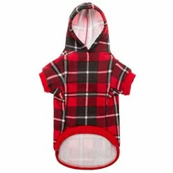 Wholesale 🛒 Mia's Pet Supply BINGPET Plaid 🦮 Dog Hoodie 🦮 Dog Fleece Sweater ⌛ 15 Mia's Pet Supply BINGPET Plaid Dog Hoodie Dog Fleece Sweater