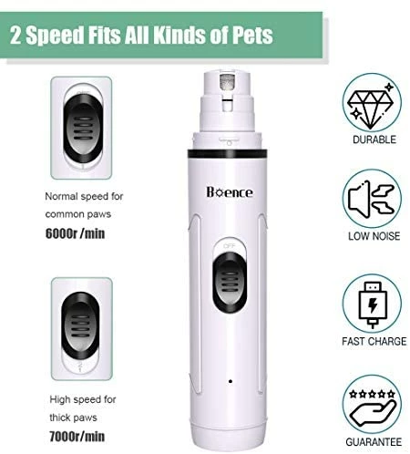 Flash Sale ⌛ Mia's Pet Supply Boence 🐕 Dog Nail Grinder, Pet Nail Grinder Hygiene ⭐ 2 Mia's Pet Supply Boence Dog Nail Grinder, Pet Nail Grinder Hygiene