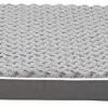 Mia's Pet Supply Ergonomic Foam Pet Dog Bed, 27 X 36 Inches, Grey Bedding