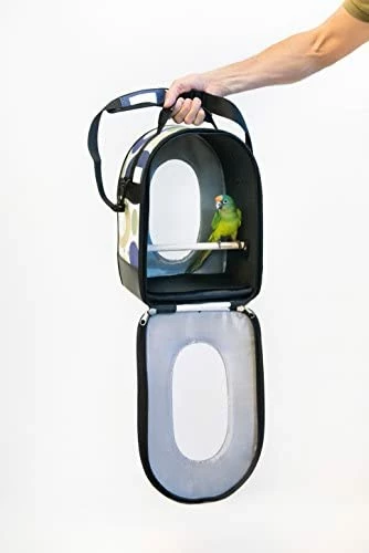 Cheap 🥰 Mia's Pet Supply Prevue Pet Products Soft Sided Bird Travel Carrier With Perch Small, Multicolor 🤩 2 Mia's Pet Supply Prevue Pet Products Soft Sided Bird Travel Carrier With Perch Small, Multicolor