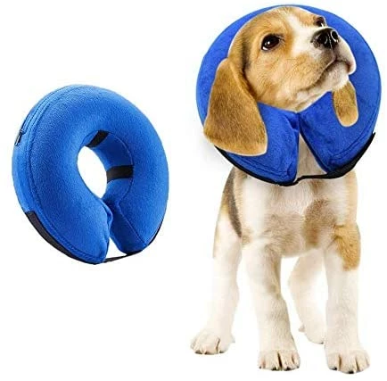 New 🎉 Mia's Pet Supply Apparel VST Comfortable Protective Inflatable Cone Collar 🎁 1 Mia's Pet Supply Apparel VST Comfortable Protective Inflatable Cone Collar