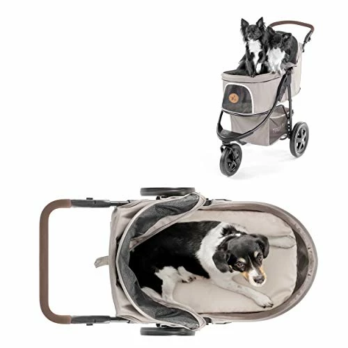 Best deal ❤️ Mia's Pet Supply Luxury Pet Stroller For Puppy, Senior 🐕 Dog Or Cat Travel 😉 3 Mia's Pet Supply Luxury Pet Stroller For Puppy, Senior Dog Or Cat Travel
