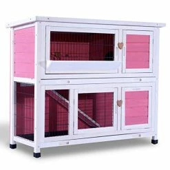 Cheap ๐ Mia's Pet Supply Lovupet 2 Story Outdoor Wooden Rabbit Hutch Chicken Coop โญ 27 Mia's Pet Supply Lovupet 2 Story Outdoor Wooden Rabbit Hutch Chicken Coop
