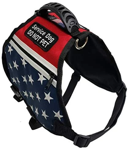 Promo 😍 Mia's Pet Supply American Service 🐕 Dog Harness Vest 🔔 4 Mia's Pet Supply American Service Dog Harness Vest