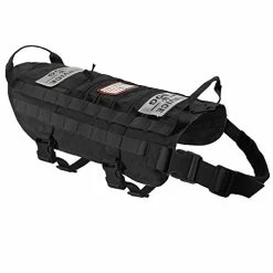 Mia's Pet Supply Leashes And Harness Tactical Service Dog Vest Harness