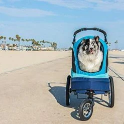 Mia's Pet Supply PETIQUE All Terrain Jogger-Sailboat Pet Stroller, Sailboat, Travel