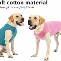 Mia's Pet Supply Apparel WEONE Dog Summer T-Shirts Striped Cotton Vest