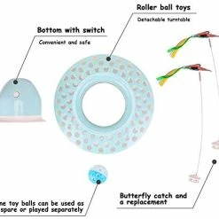 Buy ๐ Mia's Pet Supply Funny Automatic Electric Rotating Butterfly & Ball Exercise Kitten Toy ๐ฏ 13 Mia's Pet Supply Funny Automatic Electric Rotating Butterfly & Ball Exercise Kitten Toy