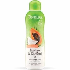 Mia's Pet Supply : TropiClean Papaya And Coconut Pet Shampoo And Conditioner Hygiene
