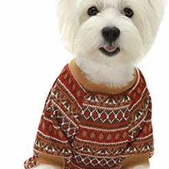 Mia's Pet Supply Fitwarm Dog Sweater Knitted Pajamas