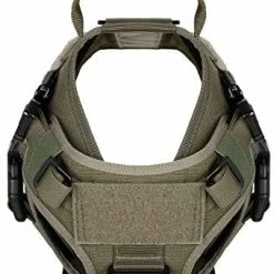 Mia's Pet Supply ICEFANG Tactical Dog Harness With 2X Metal Buckle, Leashes And Harness