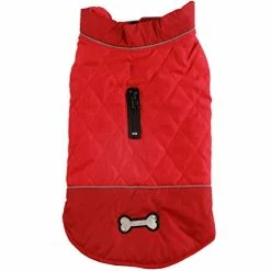 Mia's Pet Supply Reversible Dog Coats For Small Dogs Waterproof Warm Cotton Apparel