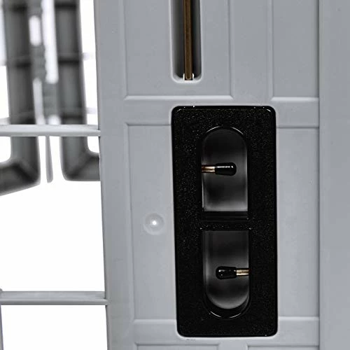 Deals ⭐ Mia's Pet Supply Plastic Pet Pen Fence Enclosure With Gate - Houses, Pens & Crates 🥰 4 Mia's Pet Supply Plastic Pet Pen Fence Enclosure With Gate - Houses, Pens & Crates