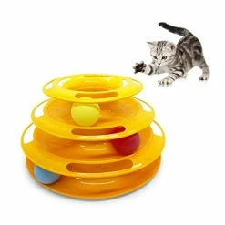 Mia's Pet Supply Mental Stimulation Physical Exercise Puzzle Cat Toys :