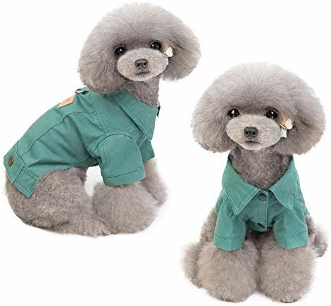 Wholesale 😉 Mia's Pet Supply Vivid Dust 🧥 Coat Colorful Denim 🦮 Dog Jacket Apparel 😀 9 Mia's Pet Supply Vivid Dust Coat Colorful Denim Dog Jacket Apparel