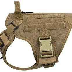 Mia's Pet Supply Leashes And Harness ICEFANG Lightweighting Tactical Dog Harness With Handle, K9 Working Training Vest