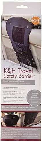 Top 10 👏 Mia's Pet Supply K&H Pet Products Travel Safety Barrier Black 23" X 24" 😀 3 Mia's Pet Supply K&H Pet Products Travel Safety Barrier Black 23" X 24"